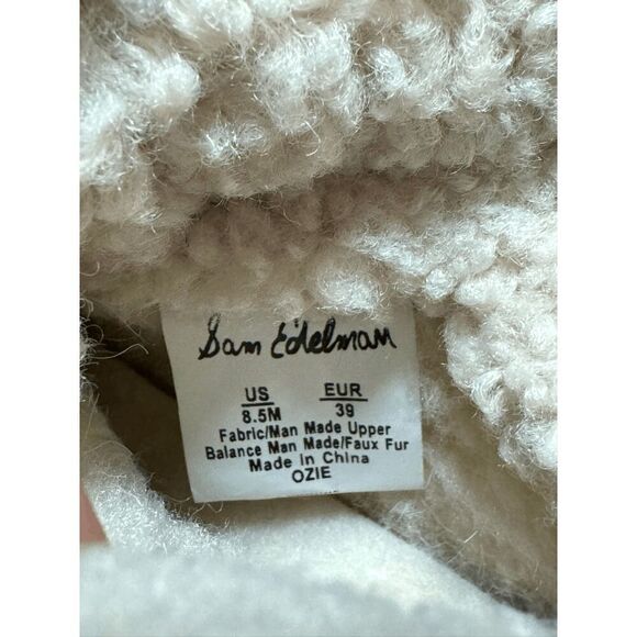 Sam Edelman Ozie Insulated Quilted Sherpa Fold‑Over Puffer Winter Boots Women’s - Picture 12 of 13